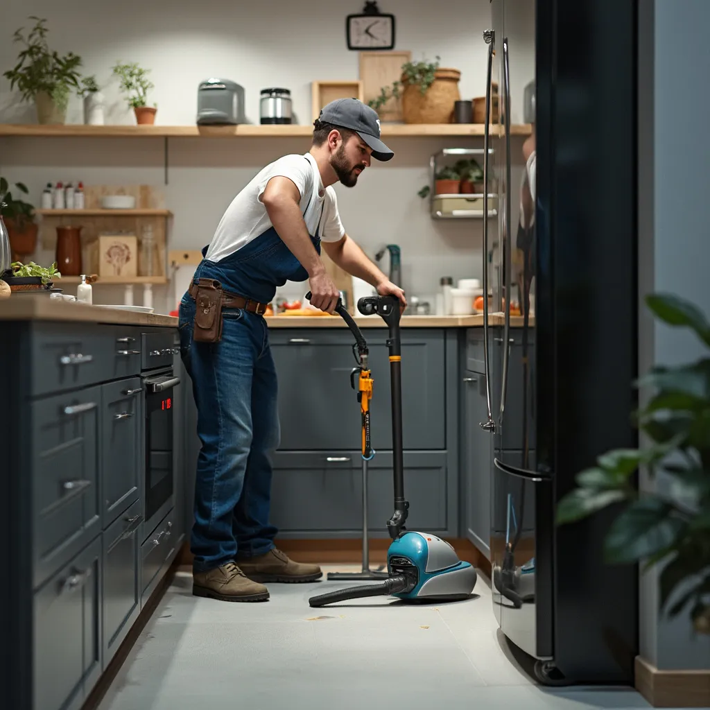 Teamwork in der Werkstatt, mehrere Reparaturgeräte